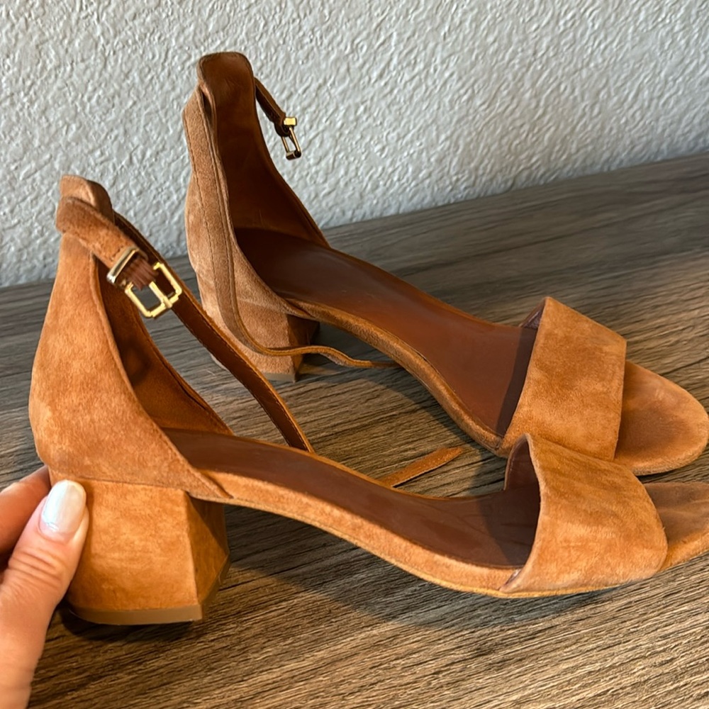 Free people brown sandals size 38